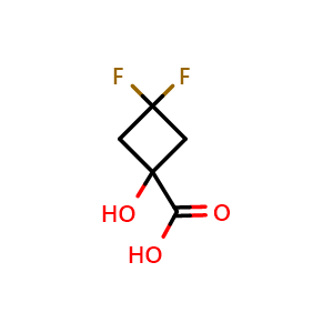 3,3-difluoro-1-hydroxy-cyclobutanecarboxylic acid