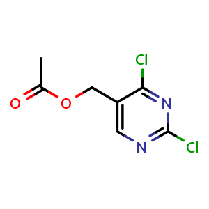 (2,4-dichloropyrimidin-5-yl)methyl acetate