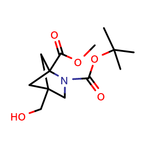 O2-tert-butyl O1-methyl 4-(hydroxymethyl)-2-azabicyclo[2.1.1]hexane-1,2-dicarboxylate