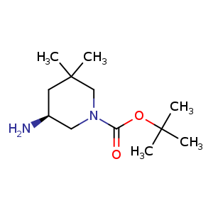 tert-butyl (5S)-5-amino-3,3-dimethyl-piperidine-1-carboxylate