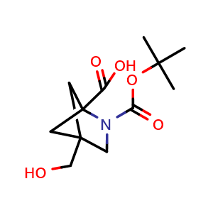 2-tert-butoxycarbonyl-4-(hydroxymethyl)-2-azabicyclo[2.1.1]hexane-1-carboxylic acid