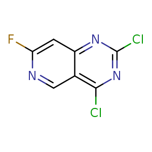 2,4-dichloro-7-fluoro-pyrido[4,3-d]pyrimidine