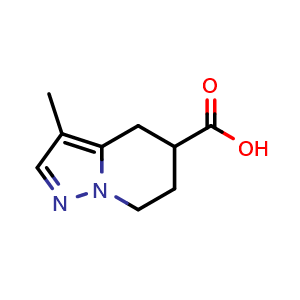 3-methyl-4,5,6,7-tetrahydropyrazolo[1,5-a]pyridine-5-carboxylic acid