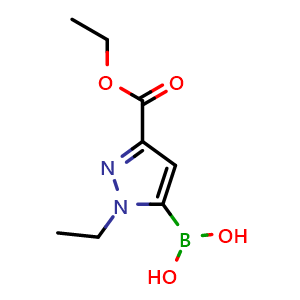 (5-ethoxycarbonyl-2-ethyl-pyrazol-3-yl)boronic acid