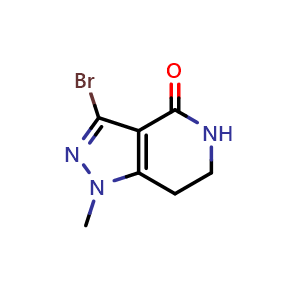 3-bromo-1-methyl-6,7-dihydro-5H-pyrazolo[4,3-c]pyridin-4-one