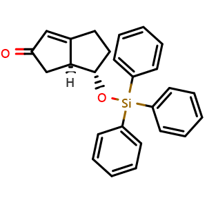 (6S,6aS)-6-triphenylsilyloxy-4,5,6,6a-tetrahydro-1H-pentalen-2-one