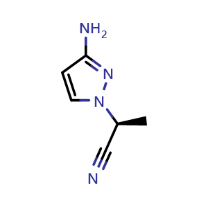 (2S)-2-(3-aminopyrazol-1-yl)propanenitrile