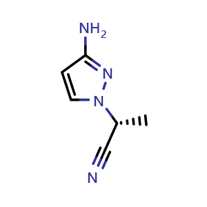 (2R)-2-(3-aminopyrazol-1-yl)propanenitrile