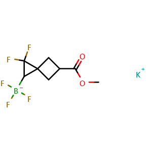 potassium (2,2-difluoro-5-methoxycarbonyl-spiro[2.3]hexan-1-yl)-trifluoro-boranuide