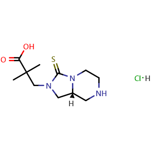 3-[(8aR)-3-thioxo-1,5,6,7,8,8a-hexahydroimidazo[1,5-a]pyrazin-2-yl]-2,2-dimethyl-propanoic acid hydrochloride