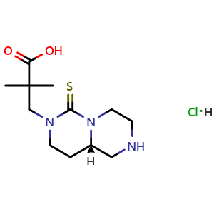 3-[(9aS)-6-thioxo-2,3,4,8,9,9a-hexahydro-1H-pyrazino[1,2-c]pyrimidin-7-yl]-2,2-dimethyl-propanoic acid hydrochloride