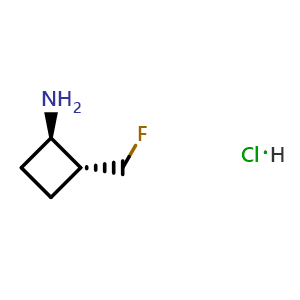 (1R,2R)-2-(fluoromethyl)cyclobutanamine hydrochloride