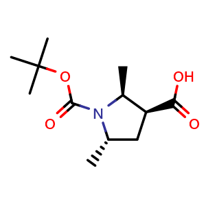 (2S,3S,5S)-1-tert-butoxycarbonyl-2,5-dimethyl-pyrrolidine-3-carboxylic acid