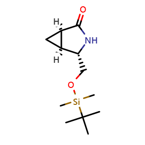 (1R,4S,5S)-4-[[tert-butyl(dimethyl)silyl]oxymethyl]-3-azabicyclo[3.1.0]hexan-2-one