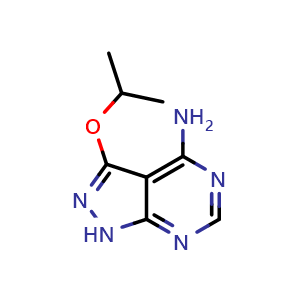 3-isopropoxy-1H-pyrazolo[3,4-d]pyrimidin-4-amine