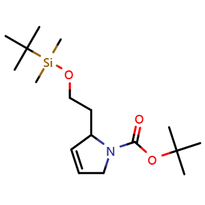 tert-butyl 2-[2-[tert-butyl(dimethyl)silyl]oxyethyl]-2,5-dihydropyrrole-1-carboxylate