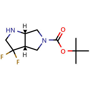 tert-butyl cis-3,3-difluoro-1,2,3a,4,6,6a-hexahydropyrrolo[3,4-b]pyrrole-5-carboxylate