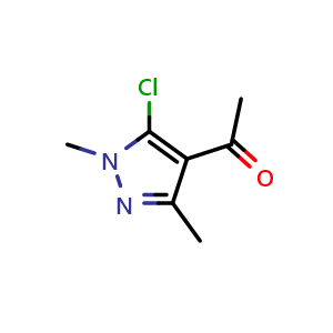 1-(5-chloro-1,3-dimethyl-pyrazol-4-yl)ethanone
