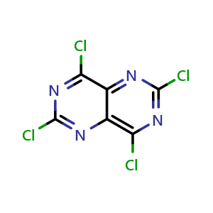2,4,6,8-tetrachloropyrimido[5,4-d]pyrimidine