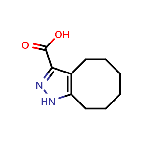 4,5,6,7,8,9-hexahydro-1H-cycloocta[c]pyrazole-3-carboxylic acid