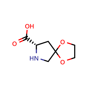 (8S)-1,4-dioxa-7-azaspiro[4.4]nonane-8-carboxylic acid