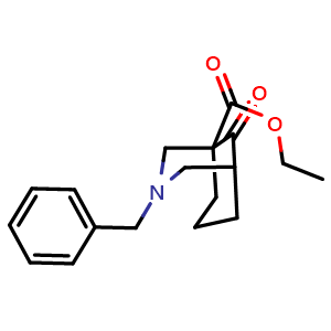 ethyl 3-benzyl-9-oxo-3-azabicyclo[3.3.1]nonane-1-carboxylate