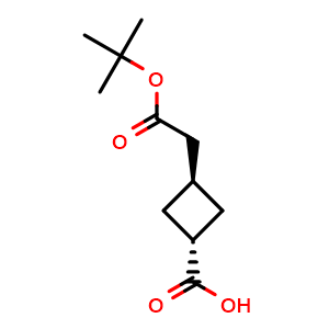 cis-3-(2-tert-butoxy-2-oxo-ethyl)cyclobutanecarboxylic acid