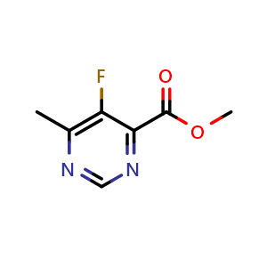 methyl 5-fluoro-6-methyl-pyrimidine-4-carboxylate