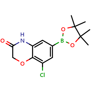 8-chloro-6-(4,4,5,5-tetramethyl-1,3,2-dioxaborolan-2-yl)-2h-benzo[b][1,4]oxazin-3(4h)-one