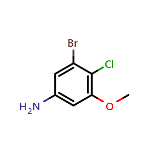 3-Bromo-4-chloro-5-methoxyaniline