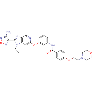 Chemical structure of GSK269962A , CAS 850664-21-0, AChemBlock U135201