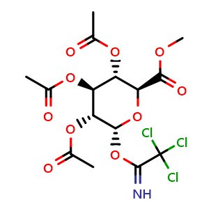 2,3,4-Tri-O-acetyl-alpha-D-glucuronic acid Methyl Ester Trichloroacetimidate
