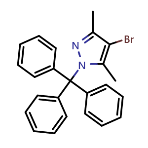 4-Bromo-3,5-dimethyl-1-trityl-1H-pyrazole