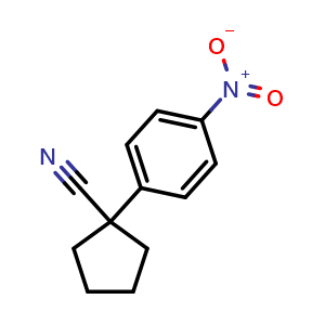 1-(4-Nitrophenyl)cyclopentanecarbonitrile