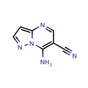 7-Aminopyrazolo[1,5-a]pyrimidine-6-carbonitrile