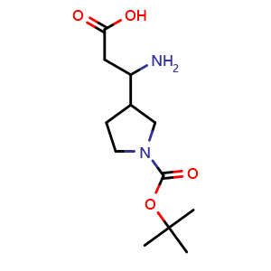 3-Amino-3-(1-Boc-3-pyrrolidyl)propanoic acid