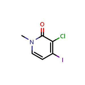 3-Chloro-4-iodo-1-methylpyridin-2(1H)-one