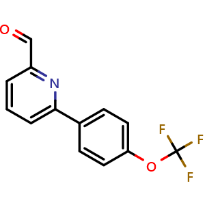 6-[4-(Trifluoromethoxy)phenyl]-2-pyridinecarbaldehyde