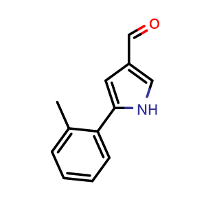 5-(2-Methylphenyl)-1H-pyrrole-3-carbaldehyde