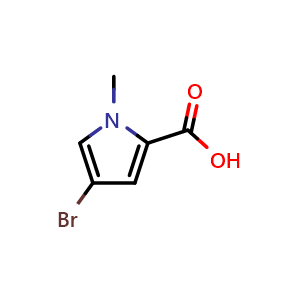 4-Bromo-1-methyl-2-pyrrolecarboxylic acid
