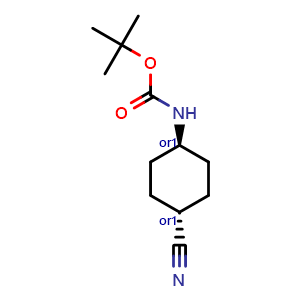 trans-1-(Boc-amino)-4-cyanocyclohexane