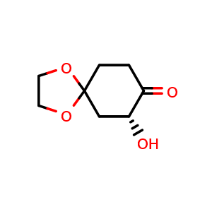 (R)-7-Hydroxy-1,4-dioxaspiro[4.5]decan-8-one