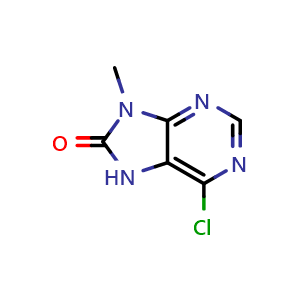 6-Chloro-9-methyl-7H-purin-8(9H)-one