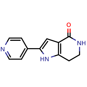 Chemical structure of PHA767491 , CAS 845714-00-3, AChemBlock U135654
