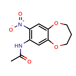 7-Acetamido-8-nitro-3,4-Dihydro-2H-1,5-benzodioxepine