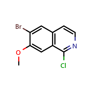 6-Bromo-1-chloro-7-methoxyIsoquinoline