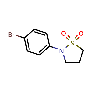 2-(4-Bromophenyl)isothiazolidine 1,1-Dioxide