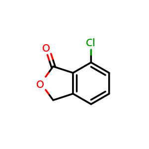 Chemical structure of 7-Chlorophthalide , CAS 70097-45-9, AChemBlock U136028