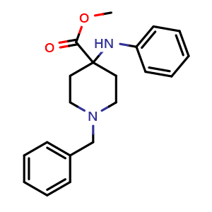 Methyl 1-Benzyl-4-(phenylamino)piperidine-4-carboxylate