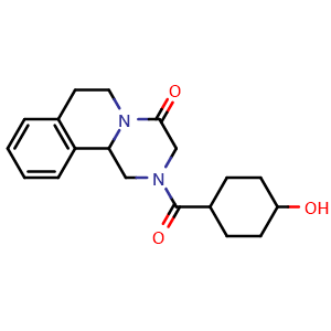 2-(4-Hydroxycyclohexanecarbonyl)-2,3,6,7-tetrahydro-1H-pyrazino[2,1-a]isoquinolin-4(11bH)-one